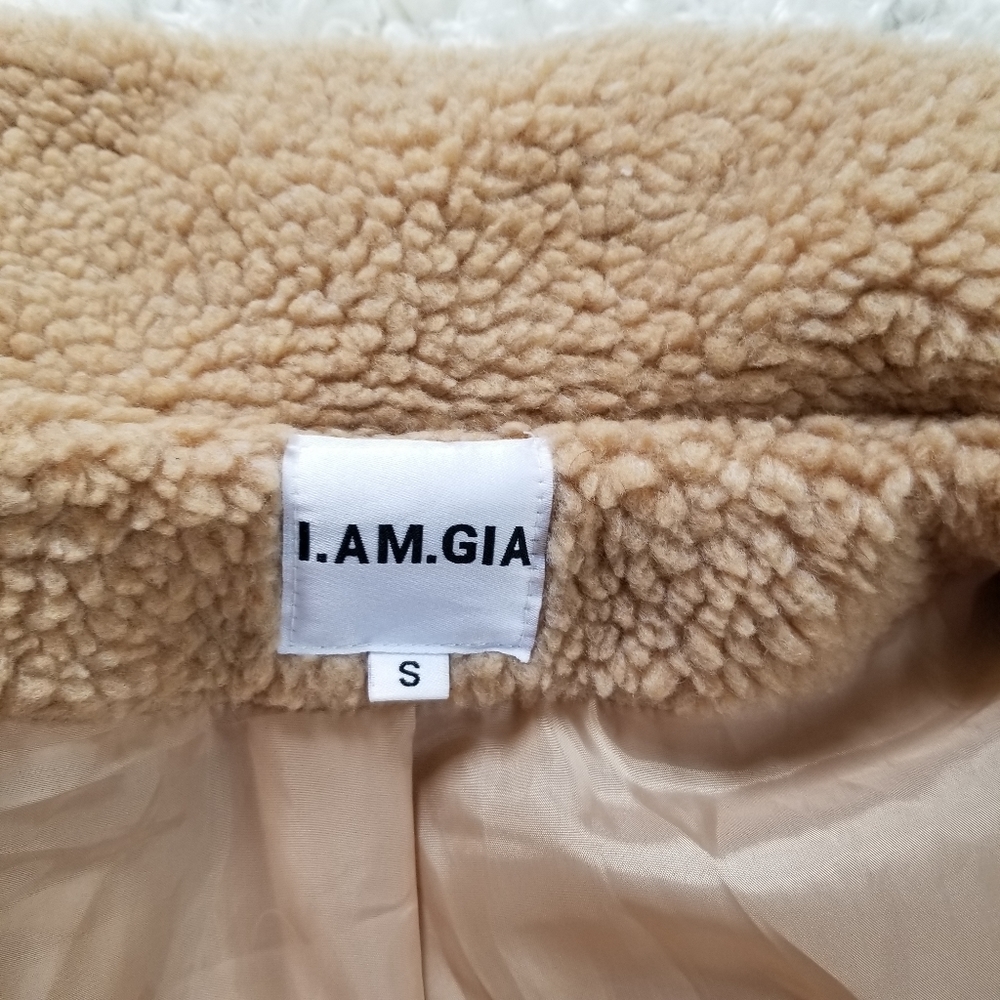 I Am Gia Pixie Teddy Coat Jacket - Picture 4 of 9